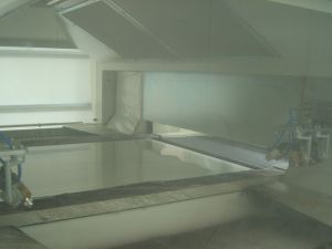 INSIDE VIEW SPRAYING MACHINE KRONOS